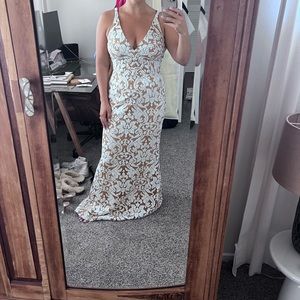 Dress the population white dress